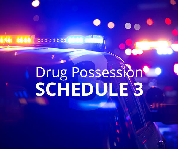 Schedule 3 Drug Possession in Wisconsin: Ketamine, Steroids, Codeine
