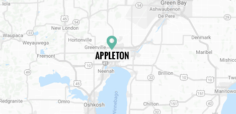 Grieve Law Appleton Office Map